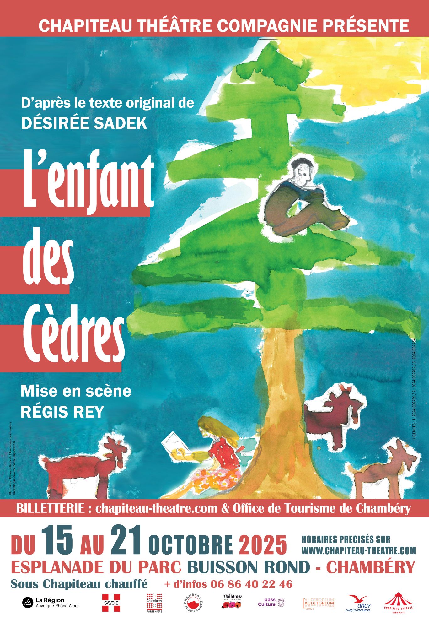 L'enfant des cèdres - Création octobre 2025